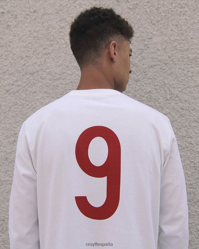 Ámsterdam raro Cruyff hombres blanco D6DNB858 camiseta