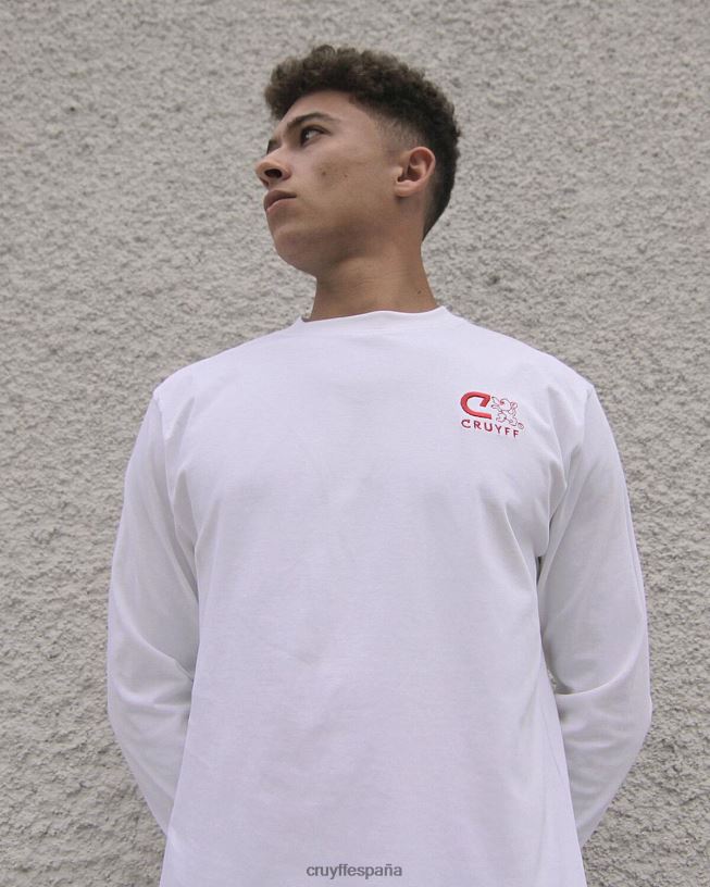 Ámsterdam raro Cruyff hombres blanco D6DNB858 camiseta