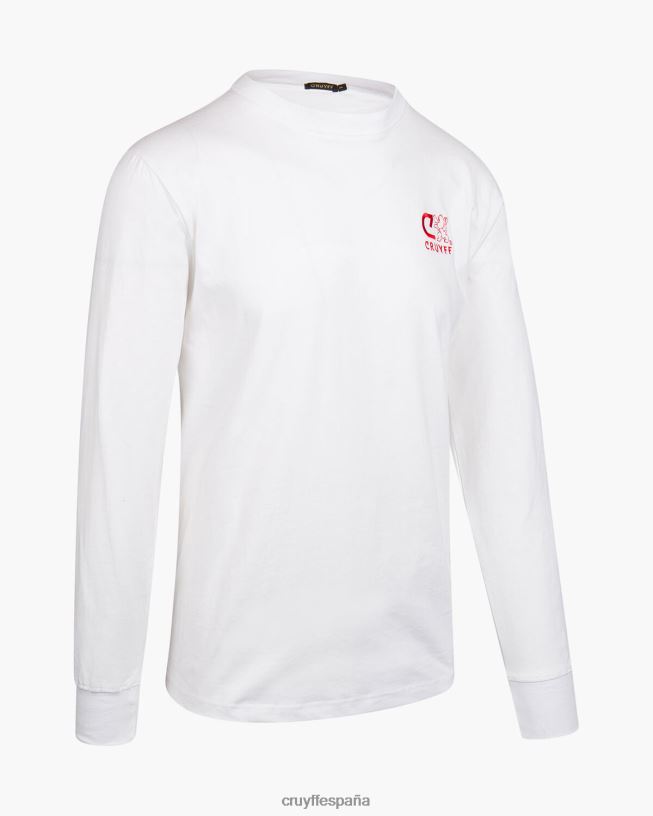 Ámsterdam raro Cruyff hombres blanco D6DNB858 camiseta