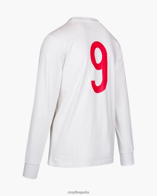 Ámsterdam raro Cruyff hombres blanco D6DNB858 camiseta